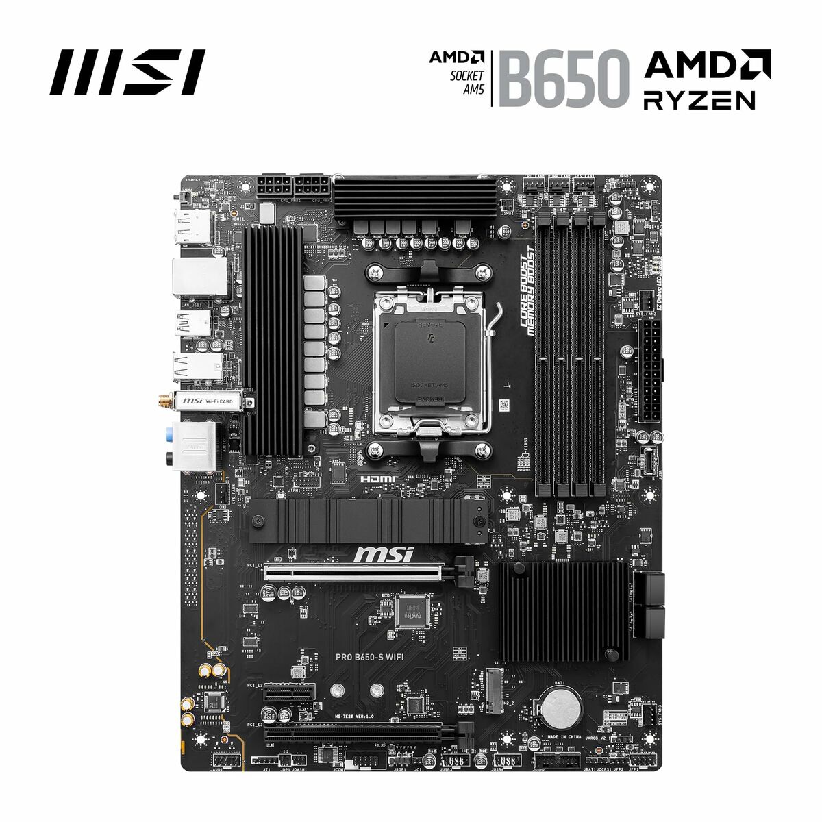 Motherboard MSI AMD AM5 AMD AMD B650 Motherboard MSI AMD AM5 AMD AMD B650