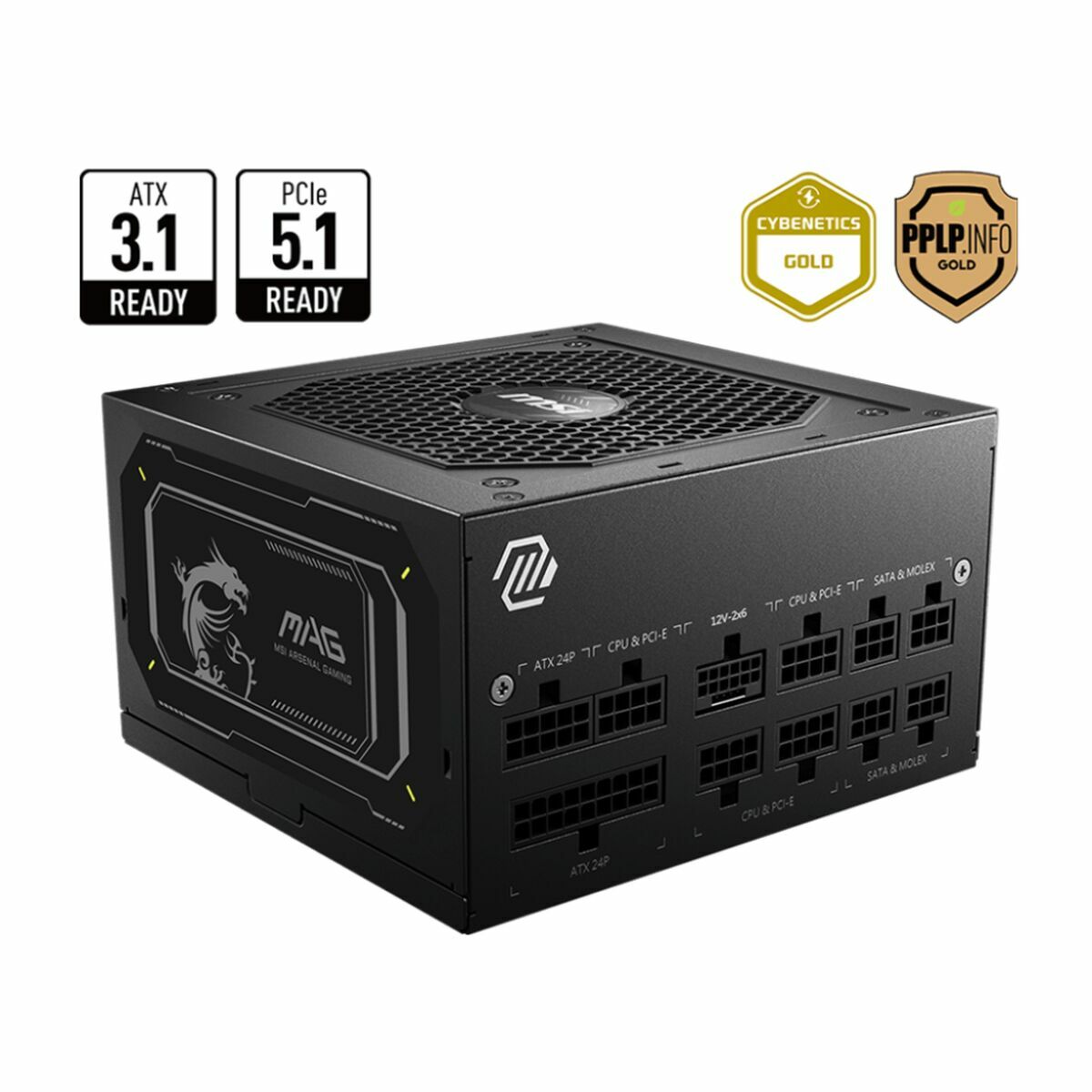 Power supply MSI 306-7ZP8D11-CE0 850 W 80 Plus Gold