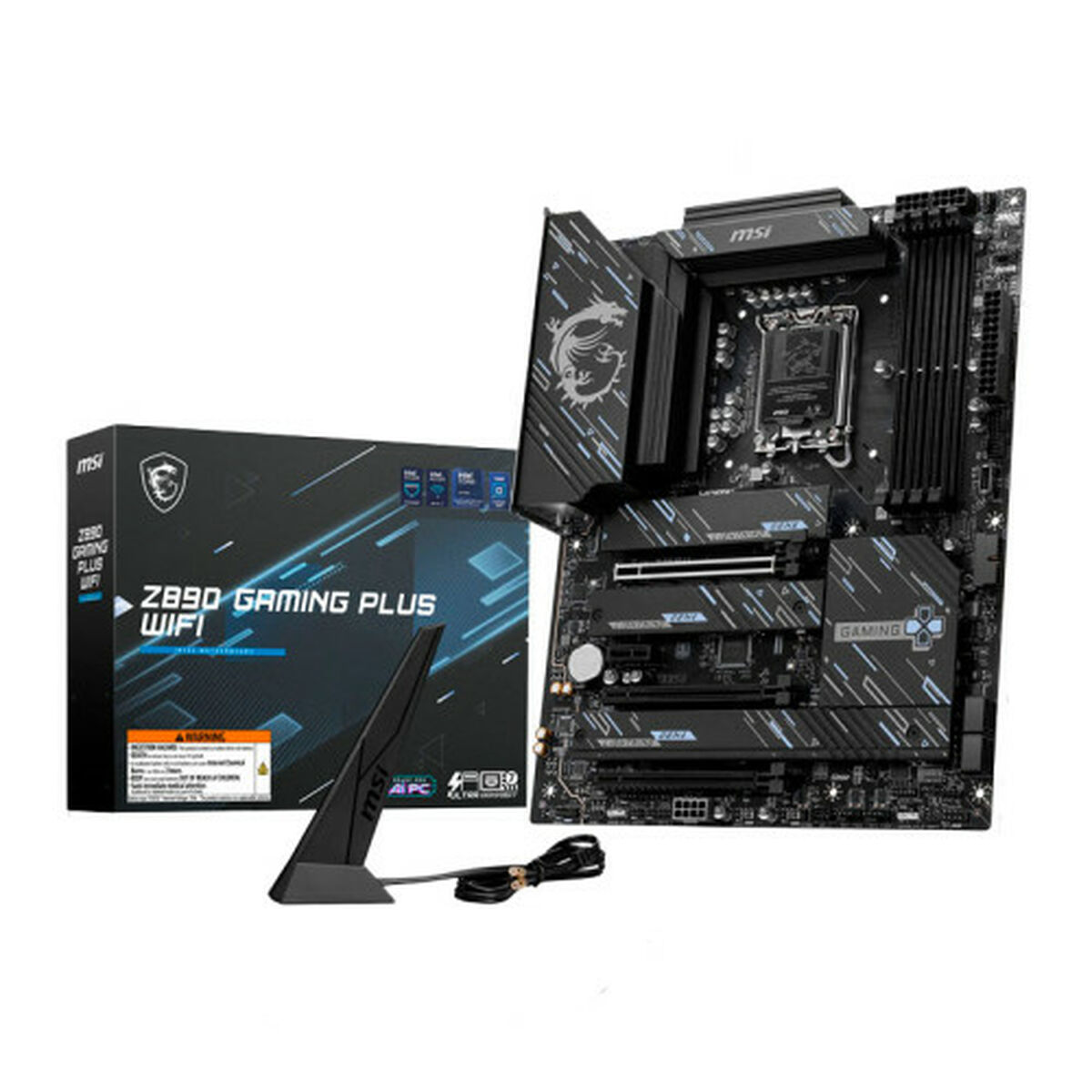 Motherboard MSI Z890 GAMING PLUS WIFI Intel Z890 LGA 1851 Motherboard MSI Z890 GAMING PLUS WIFI Intel Z890 LGA 1851