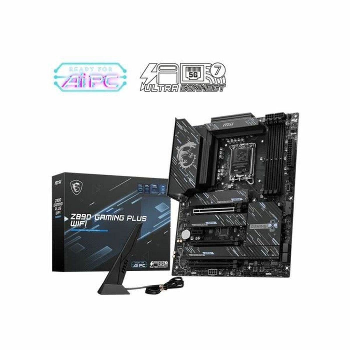 Motherboard MSI Z890 GAMING PLUS WIFI Intel Z890 LGA 1851