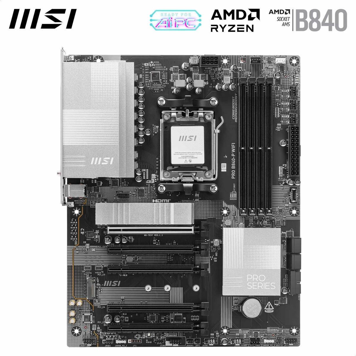Motherboard MSI AMD AM5 AMD Motherboard MSI AMD AM5 AMD