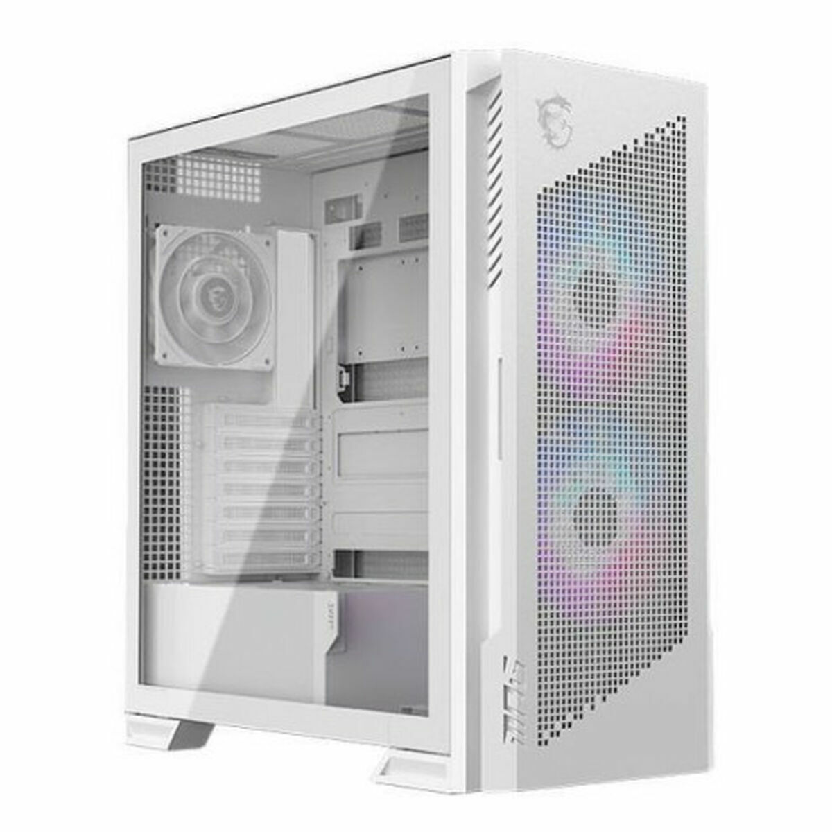 ATX Semi-tower Box MSI 306-7G27W21-JA4 White ATX Semi-tower Box MSI 306-7G27W21-JA4 White