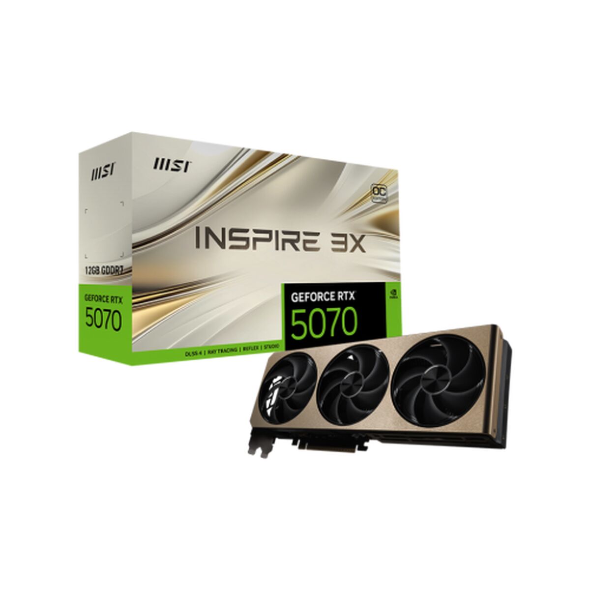 Graphics card MSI 912-V532-006 12 GB nvidia geforce rtx 5070 GDDR7