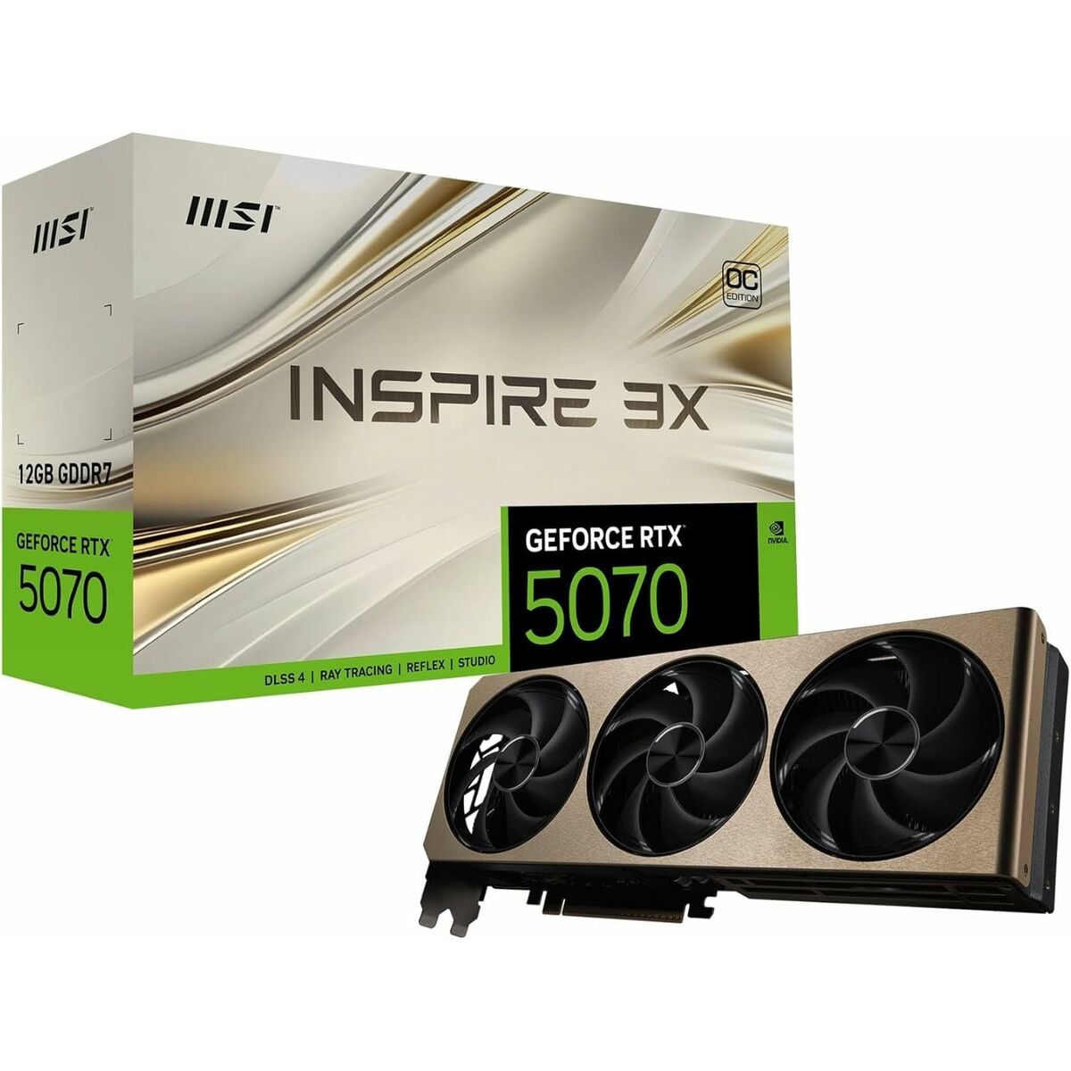 Graphics card MSI 912-V532-006 12 GB nvidia geforce rtx 5070 GDDR7