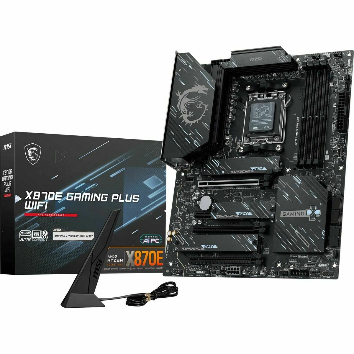 Motherboard MSI X870E GAMING PLUS WIFI AMD X870E AMD AM5