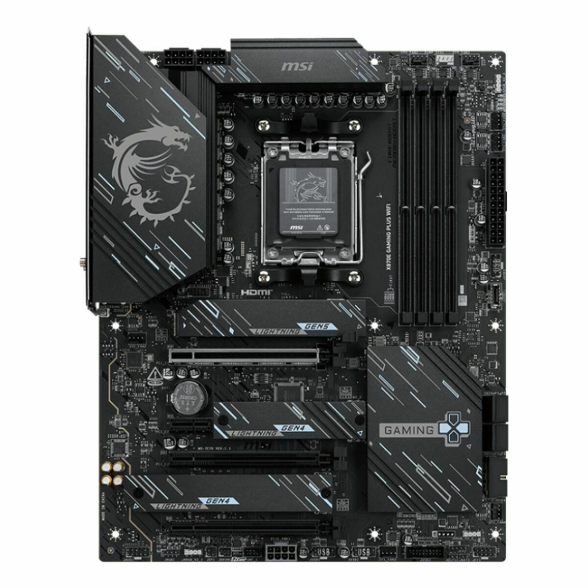 Motherboard MSI X870E GAMING PLUS WIFI AMD X870E AMD AM5