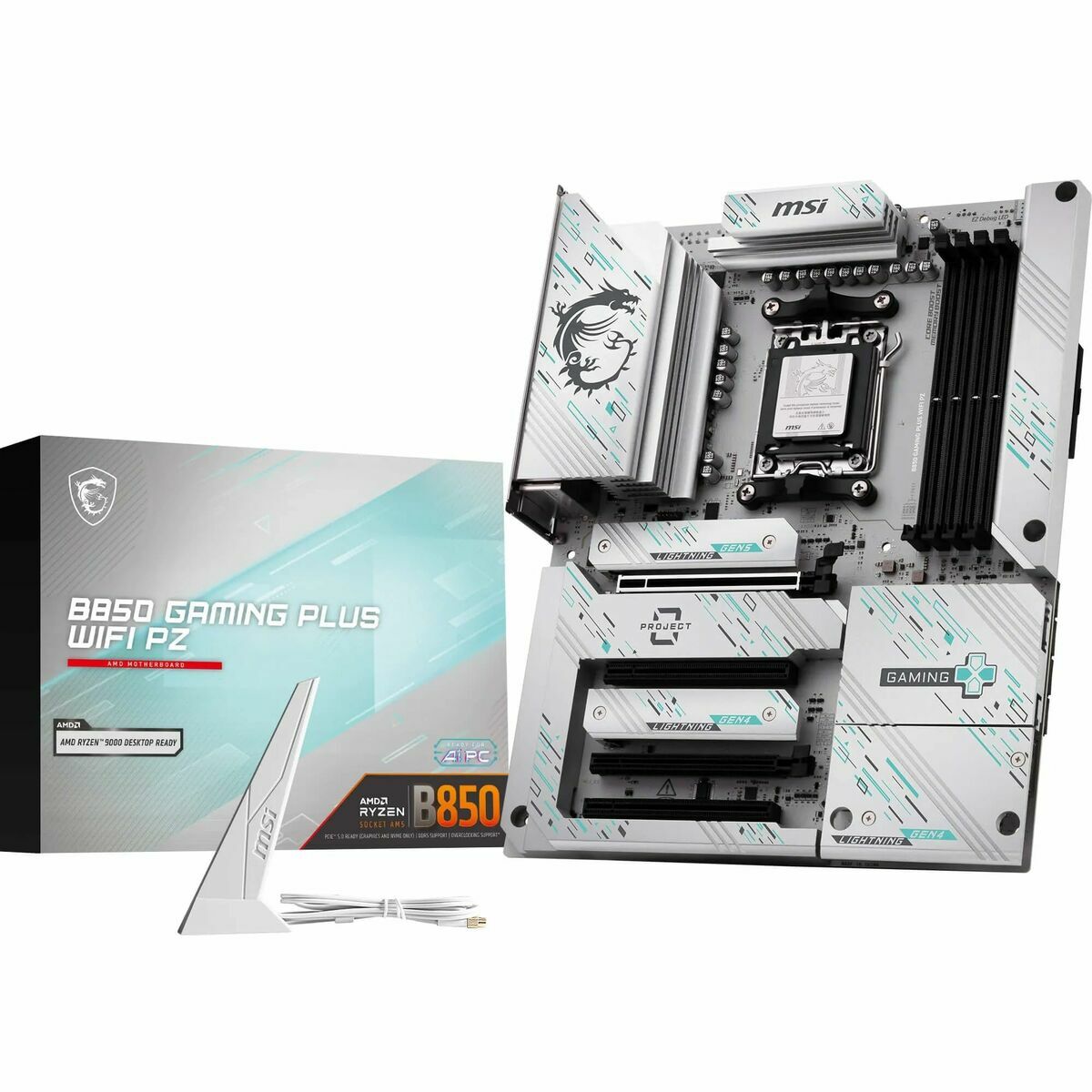 Motherboard MSI B850 GAMING PLUS WIFI PZ AMD B850 AMD AM5