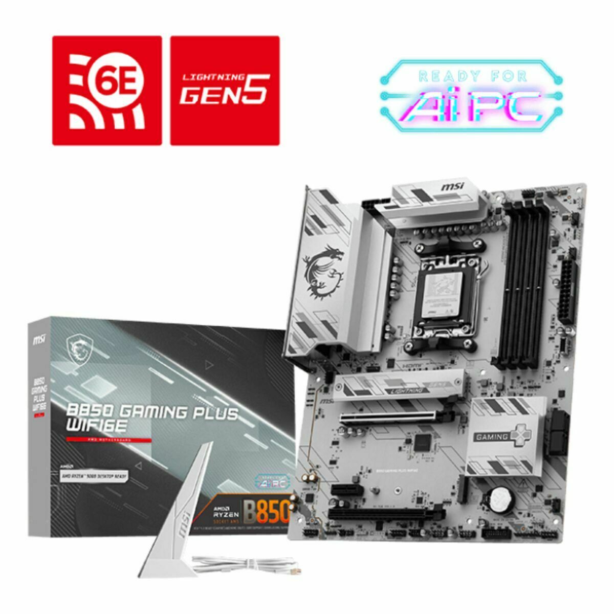 Motherboard MSI 911-7E80-001 AMD B850 AMD AM5