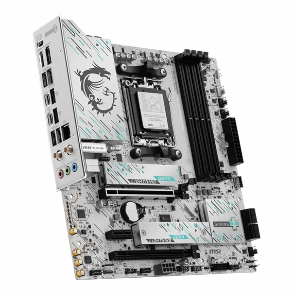 Motherboard MSI B850M GAMING PLUS WIFI6E AMD AM5 AMD