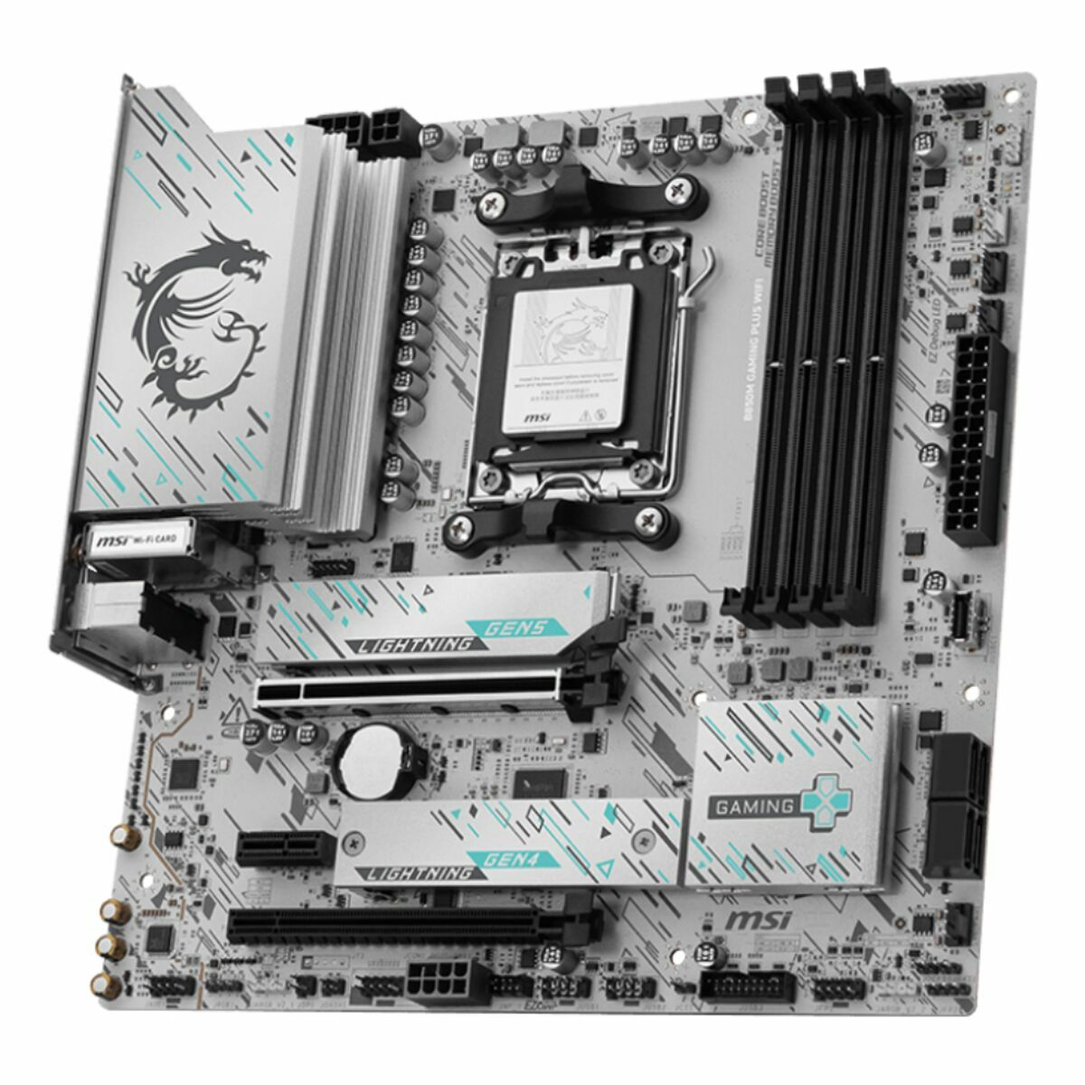 Motherboard MSI B850M GAMING PLUS WIFI6E AMD AM5 AMD