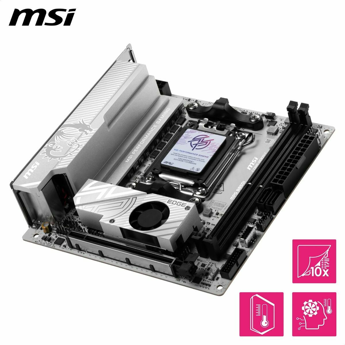 Motherboard MSI MPG B850I EDGE TI WIFI DDR5 AMD B850 AMD AM5