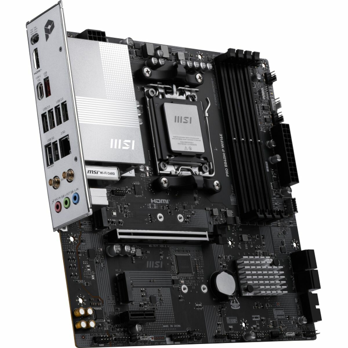 Motherboard MSI PRO B840M-P WIFI6E AMD AM5 AMD