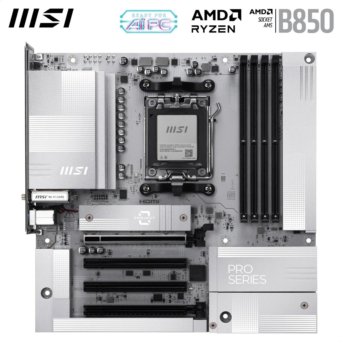 Motherboard MSI 911-7E78-001 AMD B850