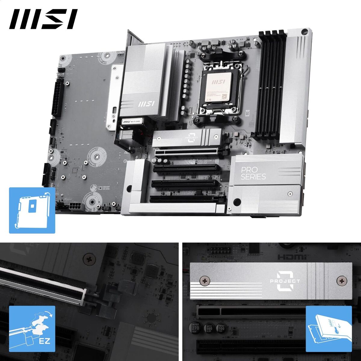 Motherboard MSI 911-7E78-001 AMD B850