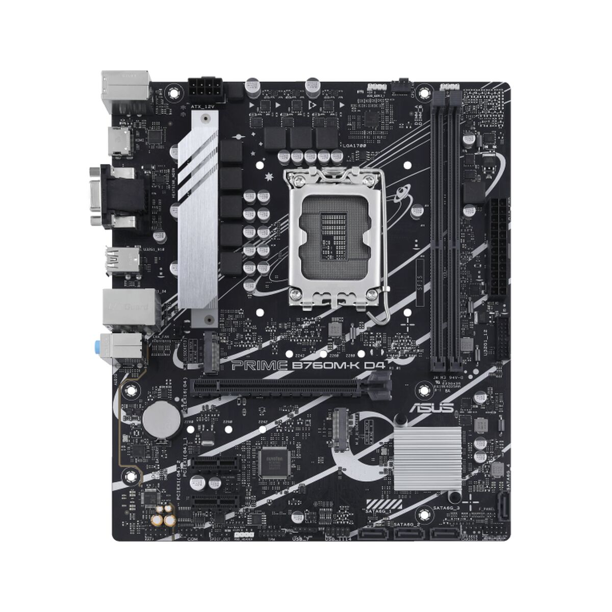 Motherboard Asus PRIME B760M-K D4 LGA 1700 Motherboard Asus PRIME B760M-K D4 LGA 1700