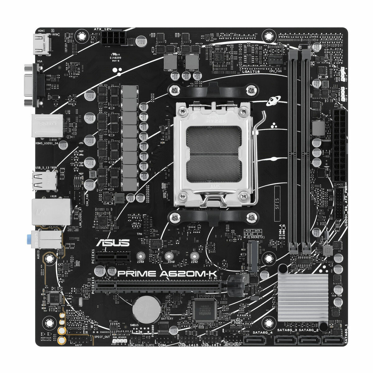 Motherboard Asus 90MB1F40-M0EAY0 AMD AM5 AMD Motherboard Asus 90MB1F40-M0EAY0 AMD AM5 AMD