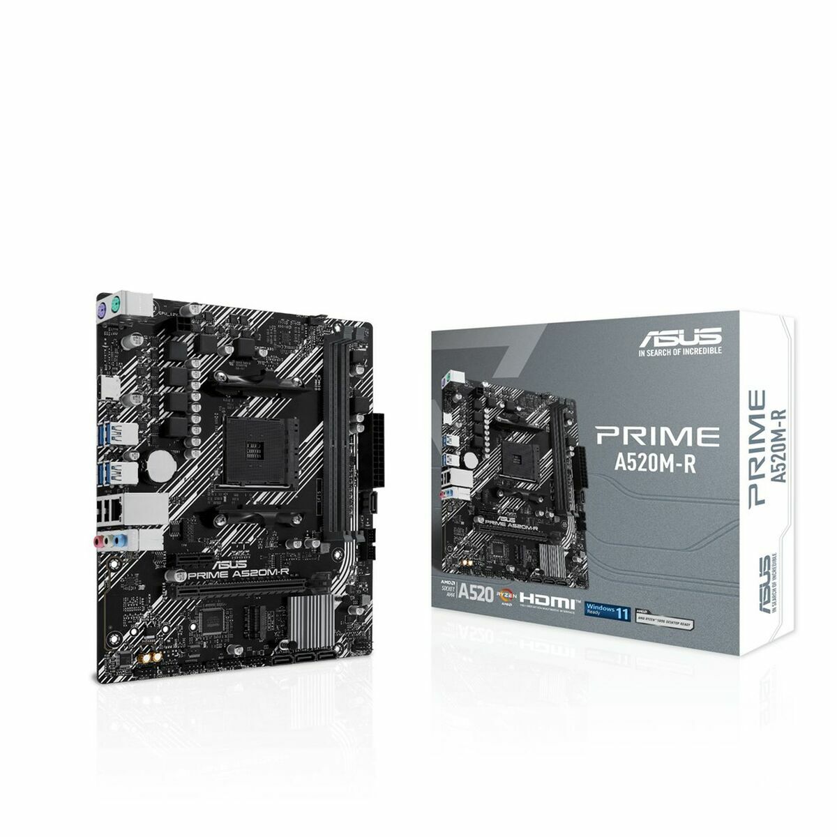 Motherboard Asus 90MB1H60-M0EAY0 AMD A520 AMD AM4 Motherboard Asus 90MB1H60-M0EAY0 AMD A520 AMD AM4
