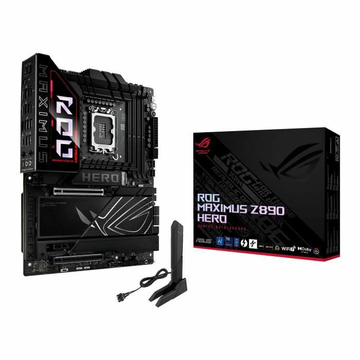 Motherboard Asus MAXIMUS Z890 HERO LGA 1851 Motherboard Asus MAXIMUS Z890 HERO LGA 1851