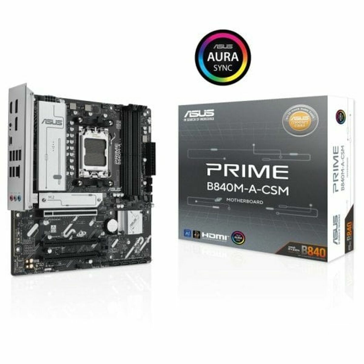 Motherboard Asus PRIME B840M-A-CSM Grey