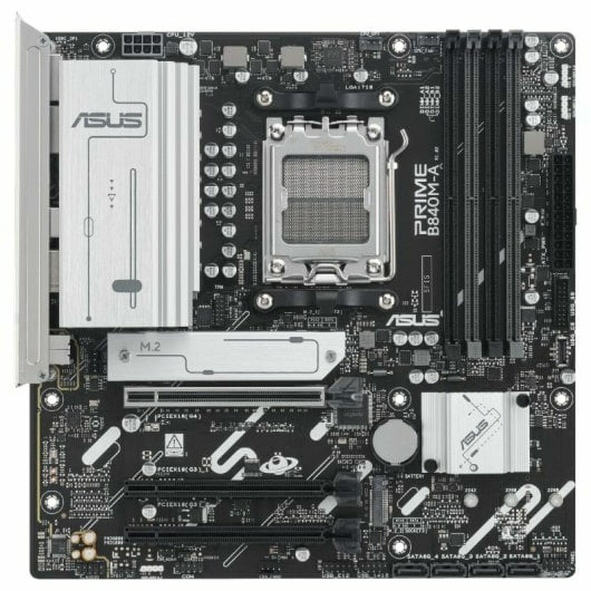 Motherboard Asus PRIME B840M-A-CSM Grey