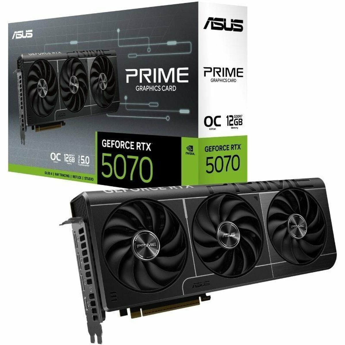 Graphics card Asus 90YV0M10-M0NA00 nvidia geforce rtx 5070 12 GB 16 GB GDDR6X Graphics card Asus 90YV0M10-M0NA00 nvidia geforce rtx 5070 12 GB 16 GB GDDR6X
