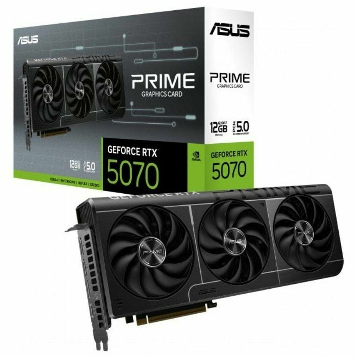 Graphics card Asus nvidia geforce rtx 5070 12 GB GDDR6 GDDR6X GDDR7 Graphics card Asus nvidia geforce rtx 5070 12 GB GDDR6 GDDR6X GDDR7