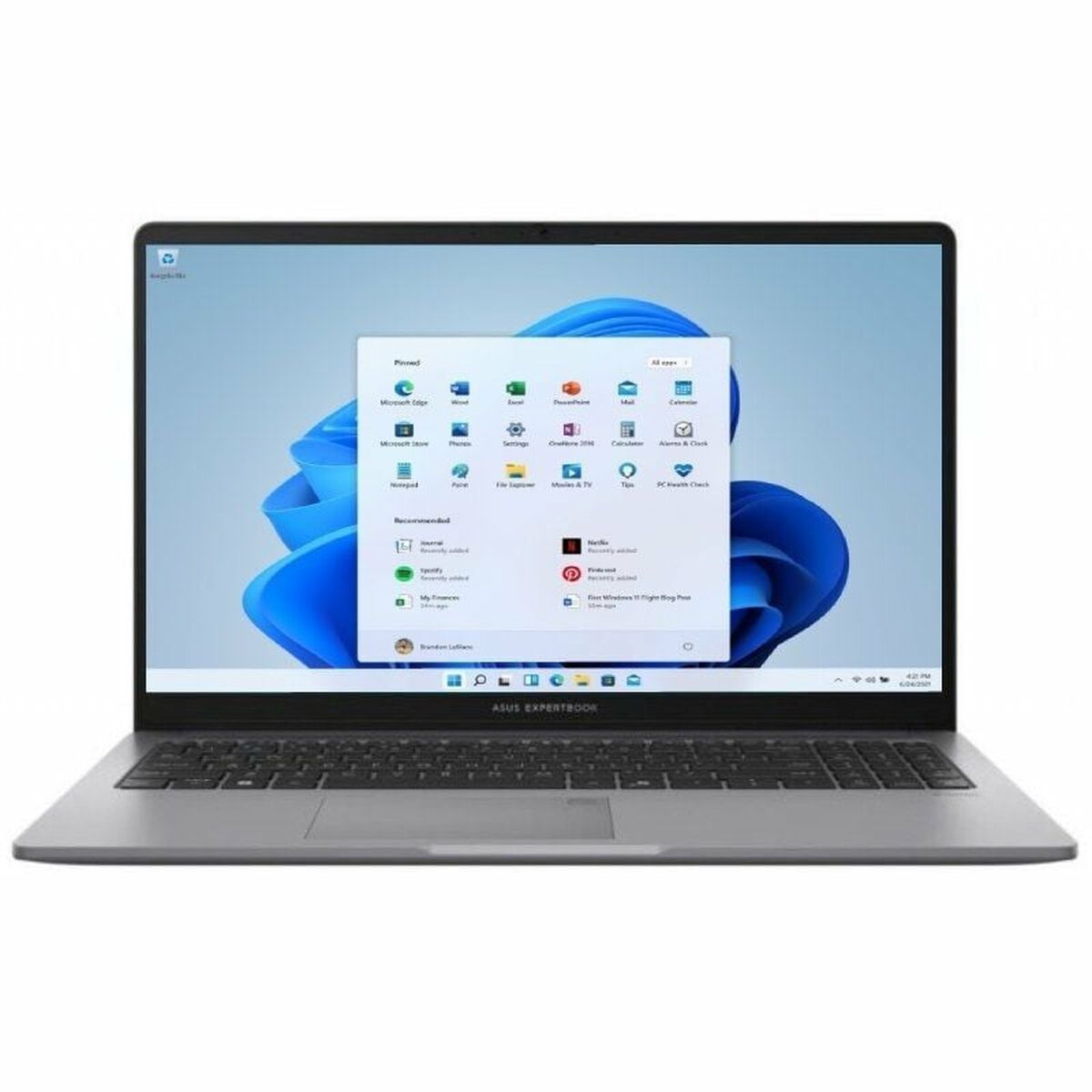 Laptop Asus ExpertBook P1 P1503CVA-S70402X 15″ Intel Core i3 16 GB RAM 512 GB SSD Spanish Qwerty