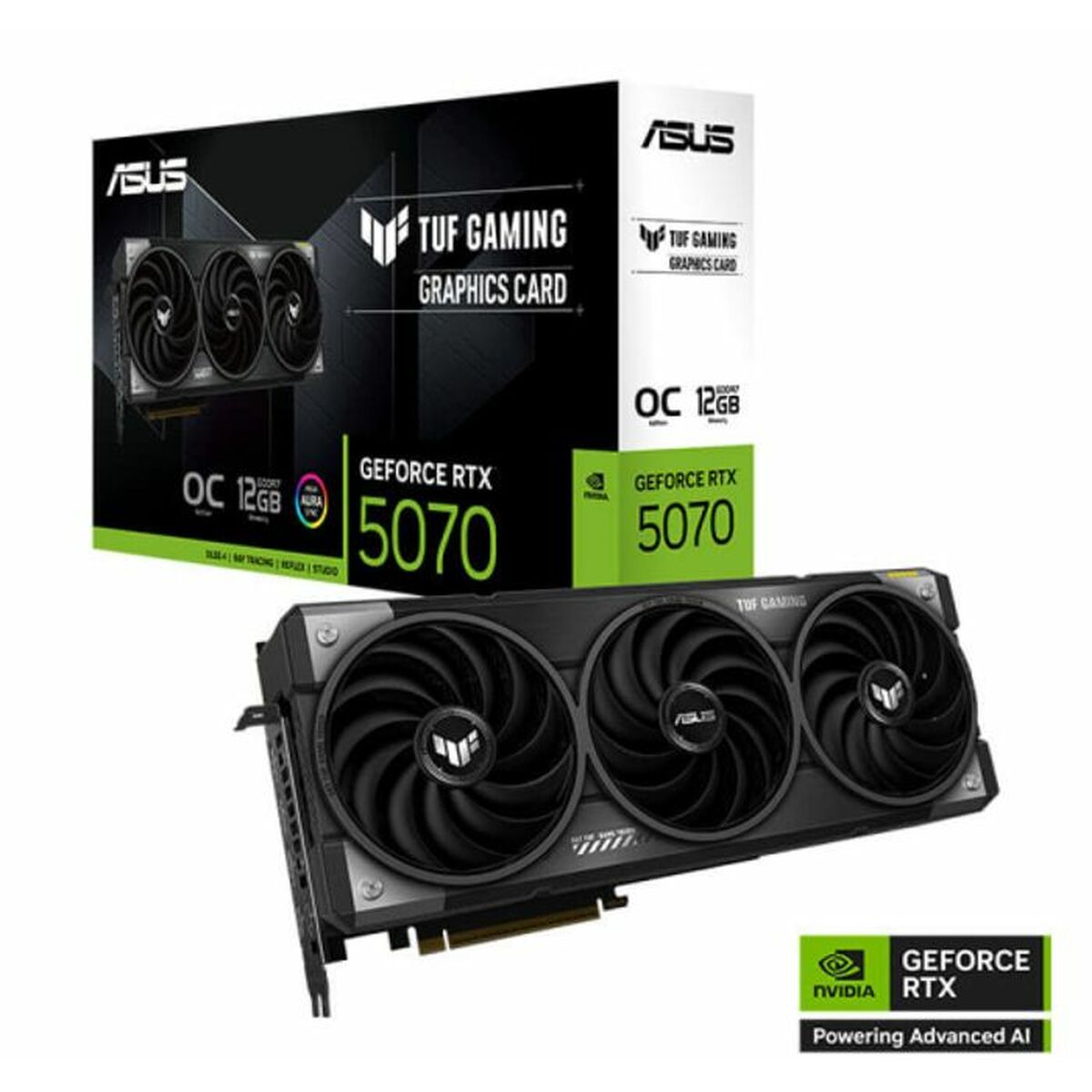 Graphics card Asus nvidia geforce rtx 5070 12 GB GDDR6 GDDR6X Graphics card Asus nvidia geforce rtx 5070 12 GB GDDR6 GDDR6X