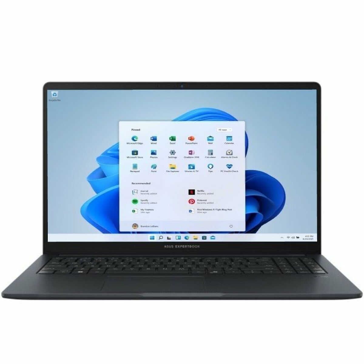 Laptop Asus ExpertBook B1 B1503CVA-NJ2208X 15″ Intel Core i7 16 GB RAM 512 GB SSD Spanish Qwerty