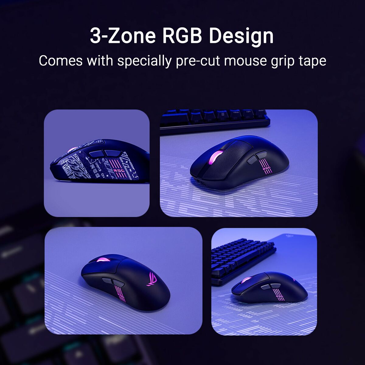 Mouse Asus 90MP04A0-BMUA00 Black