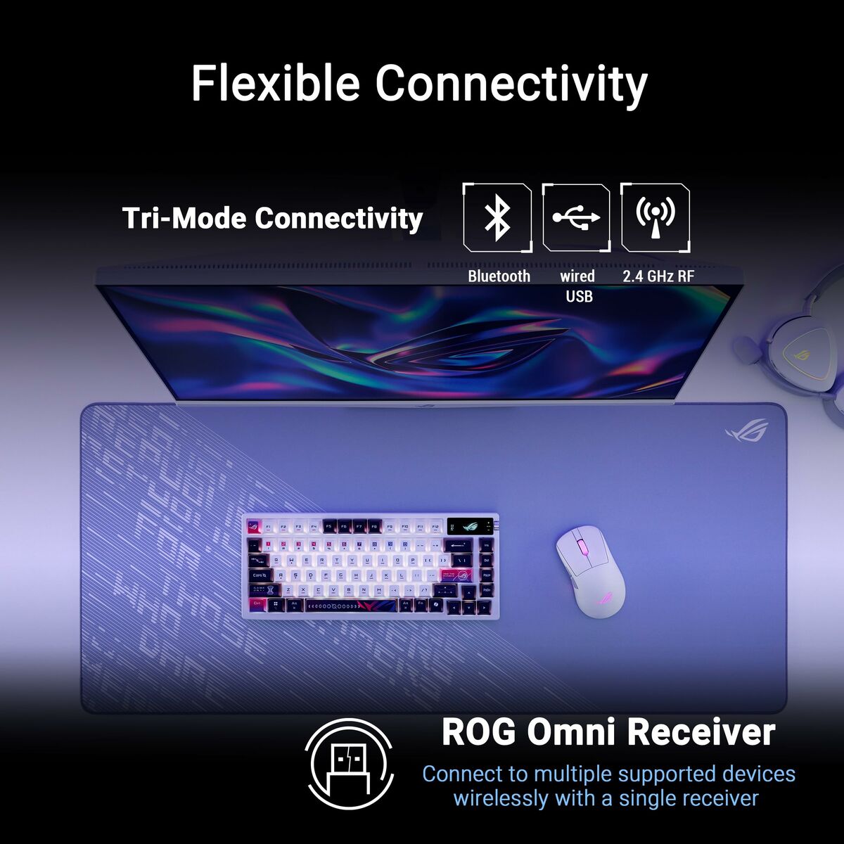 Mouse Asus 90MP04A0-BMUA10 White