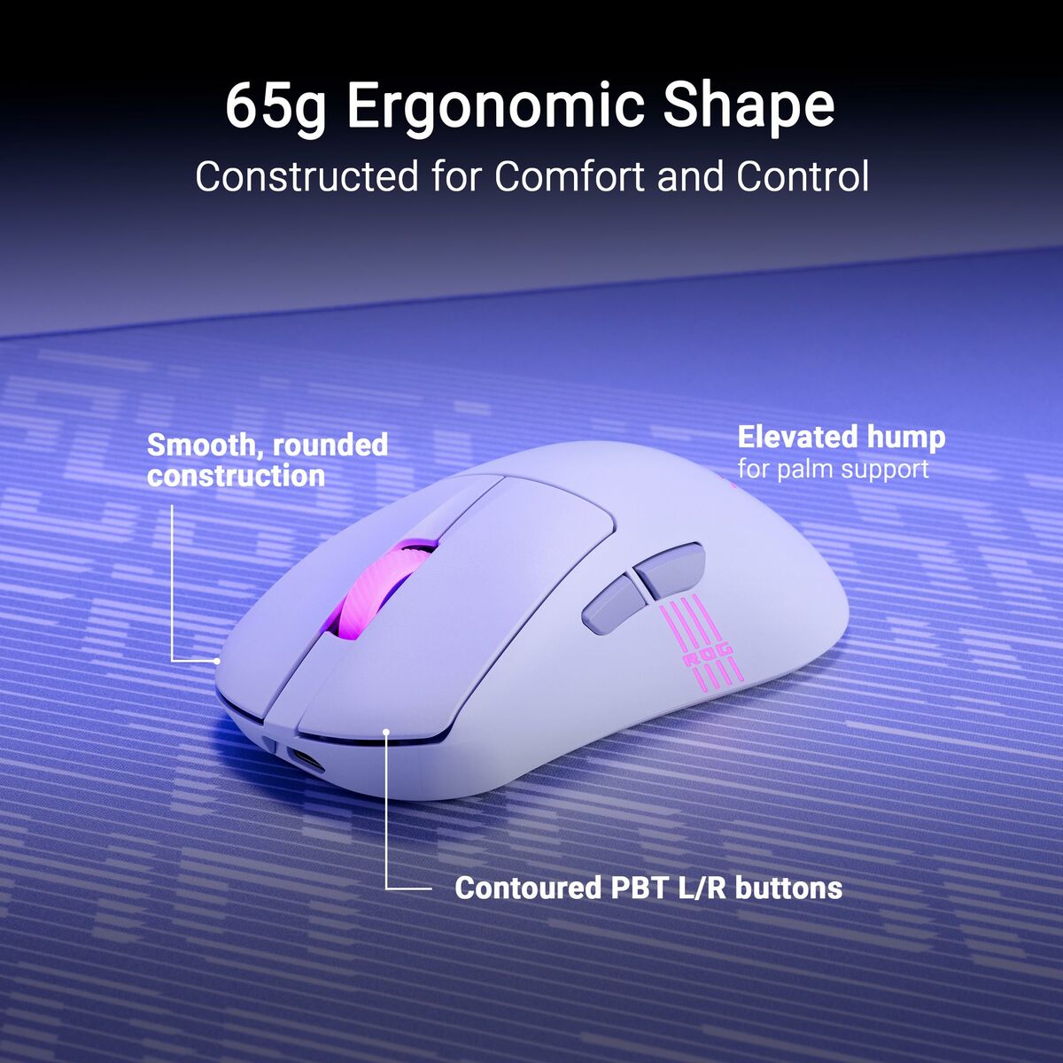 Mouse Asus 90MP04A0-BMUA10 White