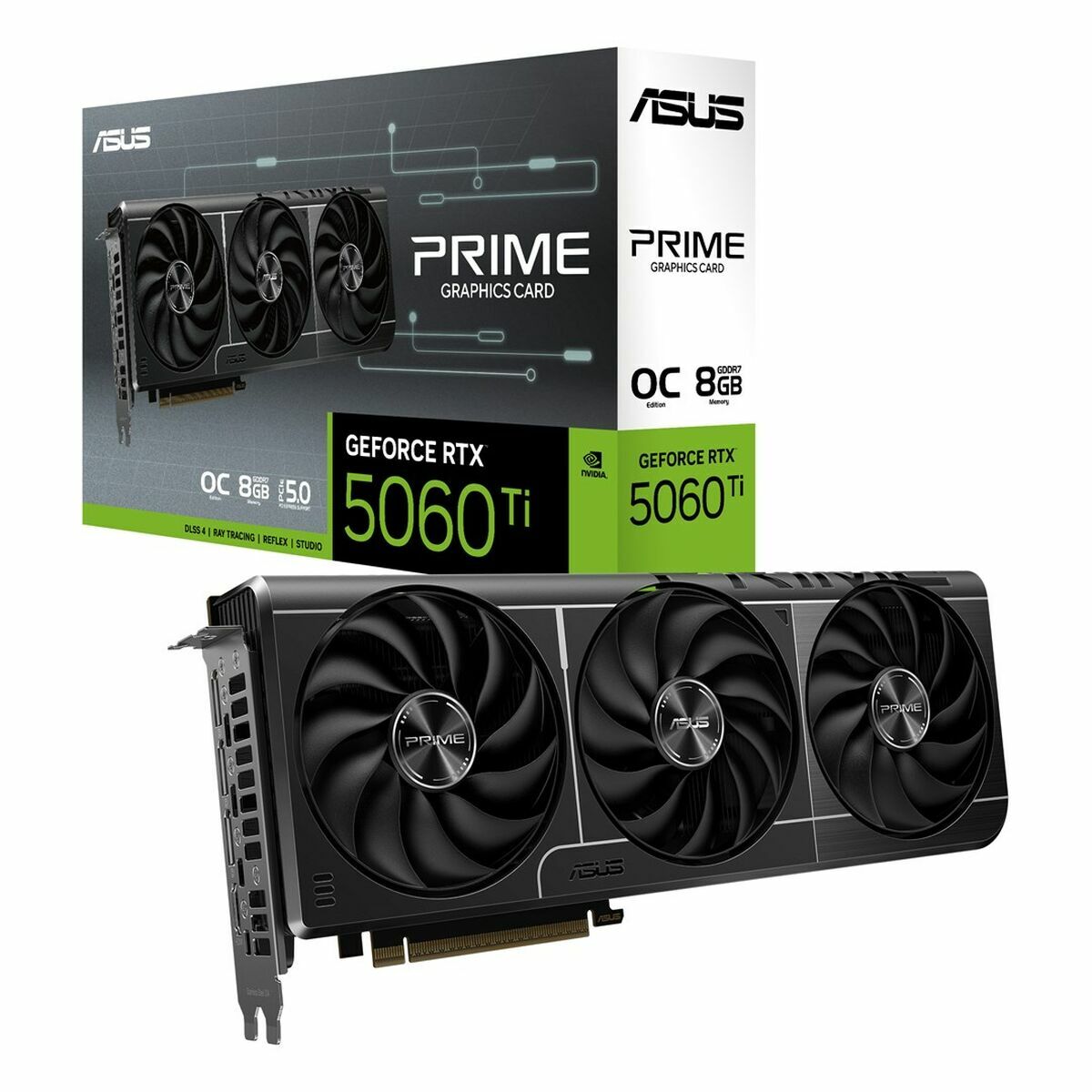 Graphics card Asus 90YV0MP0-M0NA00 geforce rtx 5060 ti 8 GB GDDR6 Graphics card Asus 90YV0MP0-M0NA00 geforce rtx 5060 ti 8 GB GDDR6