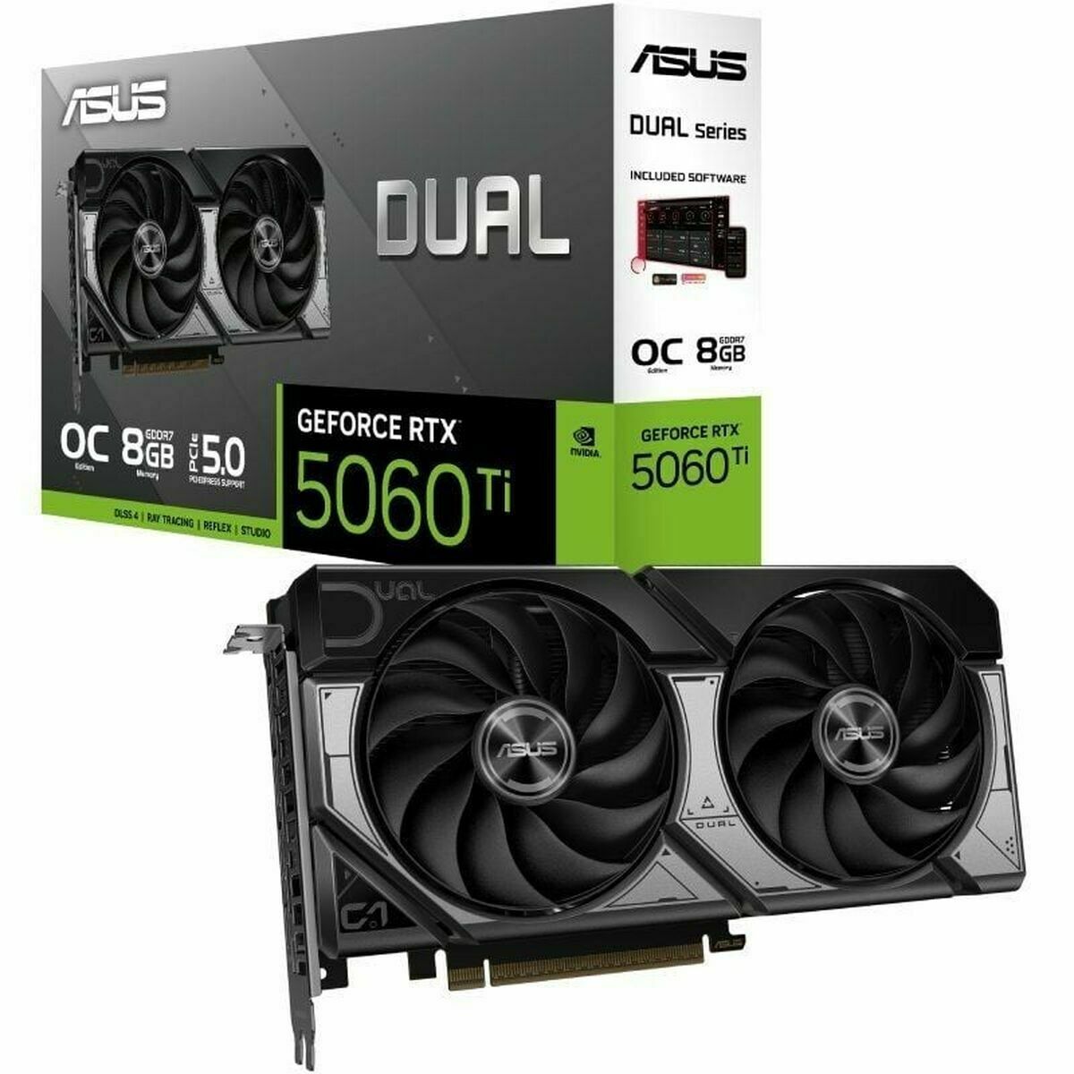 Graphics card Asus 90YV0MP2-M0NA00 geforce rtx 5060 ti 8 GB GDDR6 Graphics card Asus 90YV0MP2-M0NA00 geforce rtx 5060 ti 8 GB GDDR6