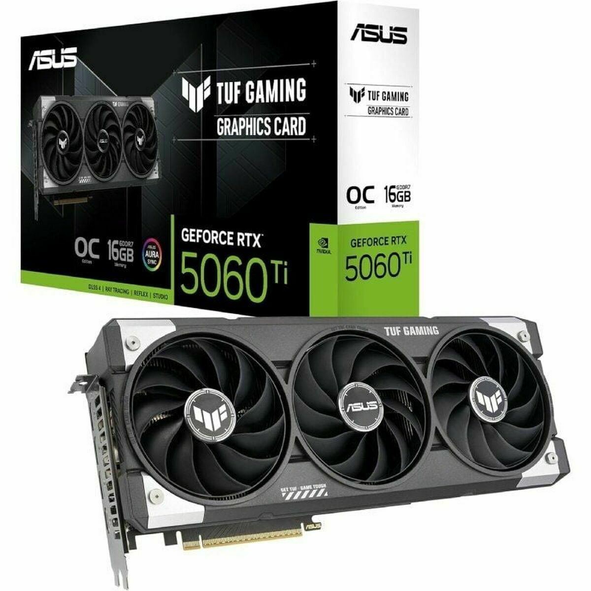 Graphics card Asus geforce rtx 5060 ti 16 GB GDDR6 GDDR7 Graphics card Asus geforce rtx 5060 ti 16 GB GDDR6 GDDR7