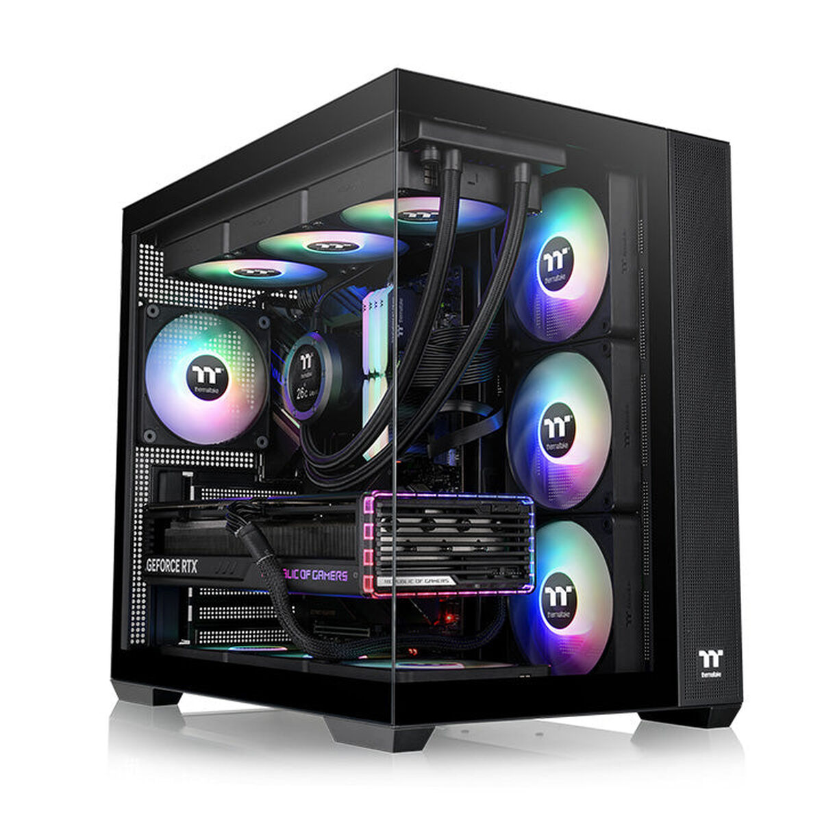 ATX Semi-tower Box THERMALTAKE CA-1Z2-00M1WN-00 Black