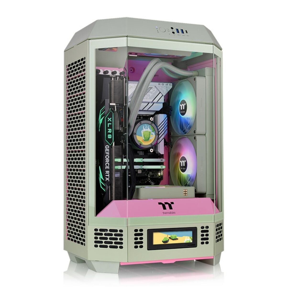 ATX Semi-tower Box THERMALTAKE Tower 300 Matcha Plum ATX Semi-tower Box THERMALTAKE Tower 300 Matcha Plum
