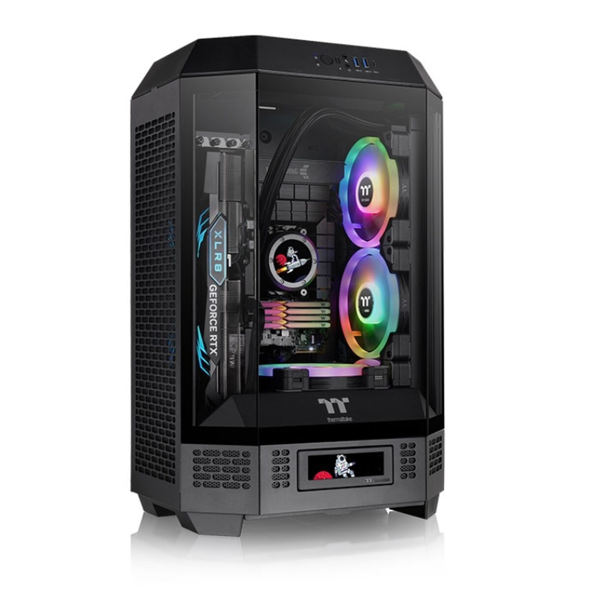 ATX Semi-tower Box THERMALTAKE THE TOWER T300 Black ATX Semi-tower Box THERMALTAKE THE TOWER T300 Black