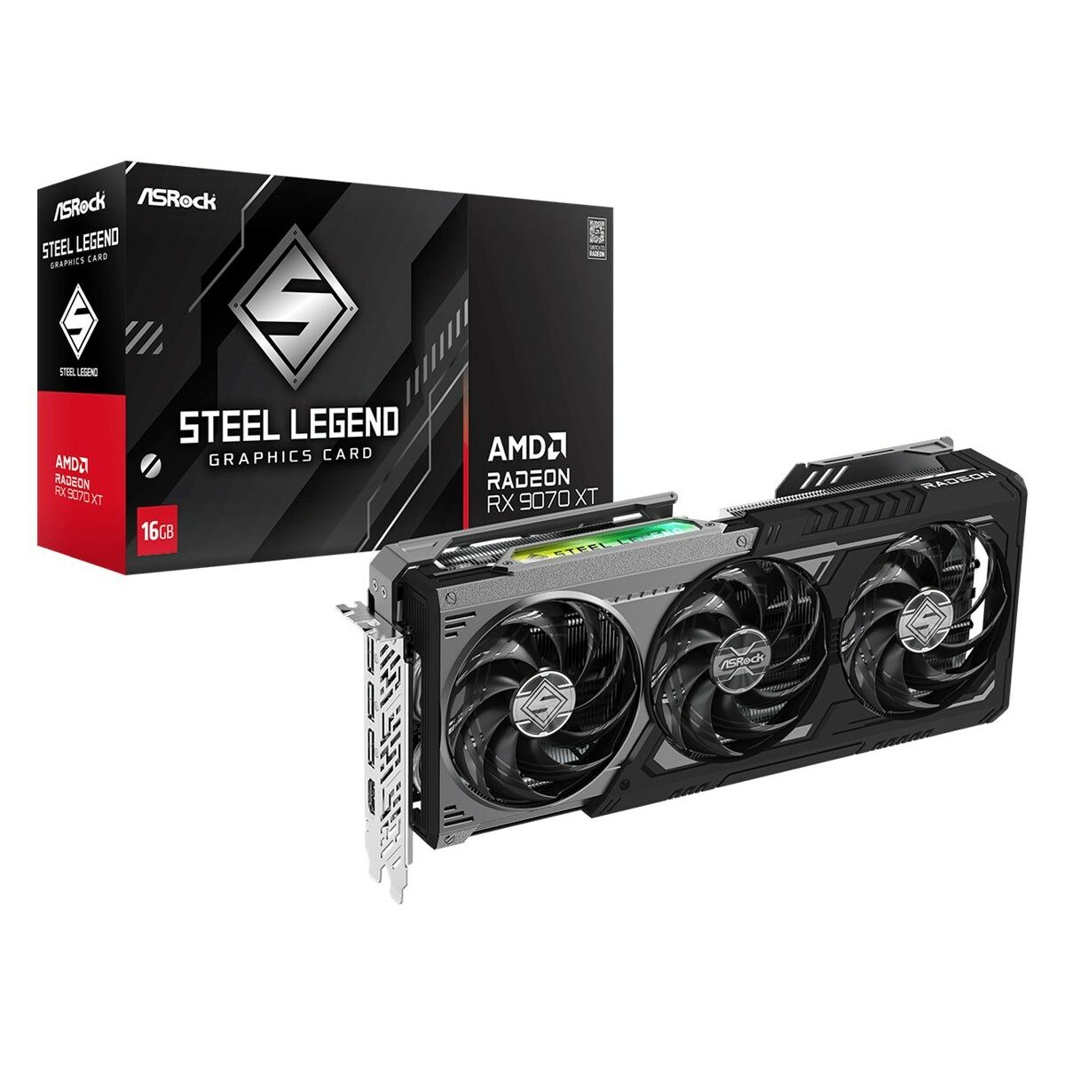Graphics card ASRock RX9070XT SLD 16G radeon rx 9070 xt 16 GB GDDR6