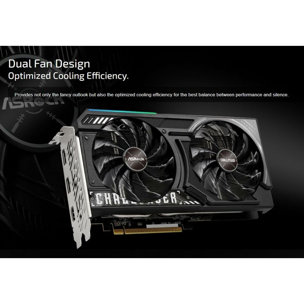Graphics card ASRock RX9060XT CL 8GO 8 GB GDDR6 RADEON RX 9060 XT