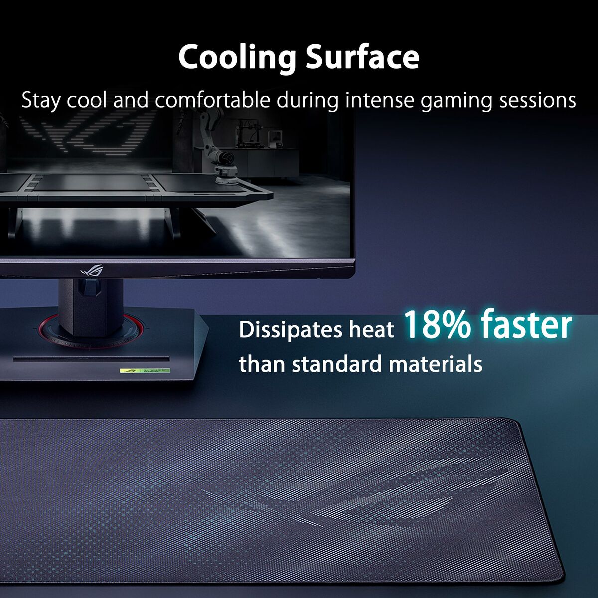 Mouse Mat Asus 90MP04B0-BPUA00 Black