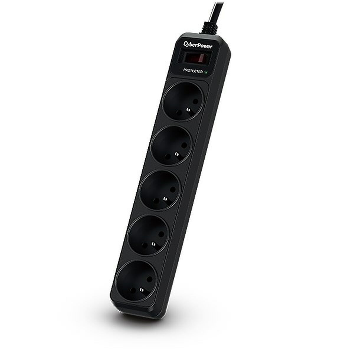 Power Socket – 5 sockets with Switch Cyberpower Tracer 3 (1,8 m)