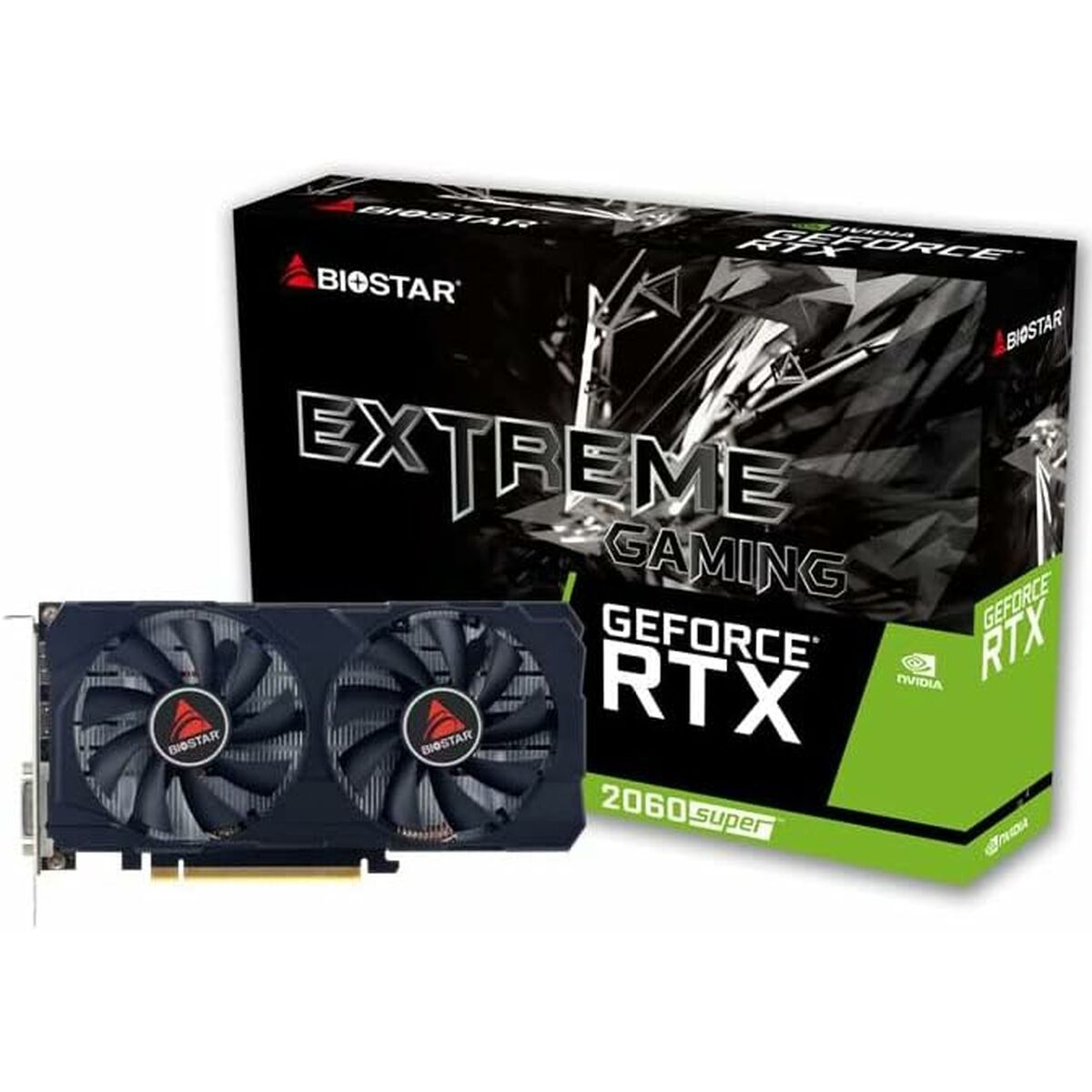 Graphics card Biostar VGABIONVD0004 GeForce RTX 2060 Super GDDR6