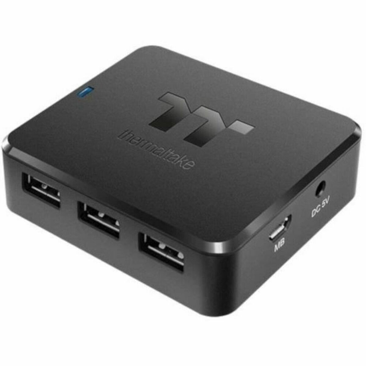USB Hub THERMALTAKE H200 PLUS Black (1 Unit) USB Hub THERMALTAKE H200 PLUS Black (1 Unit)