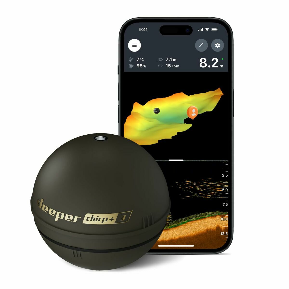 Fish finder Deeper DP6H13S10 Fish finder Deeper DP6H13S10
