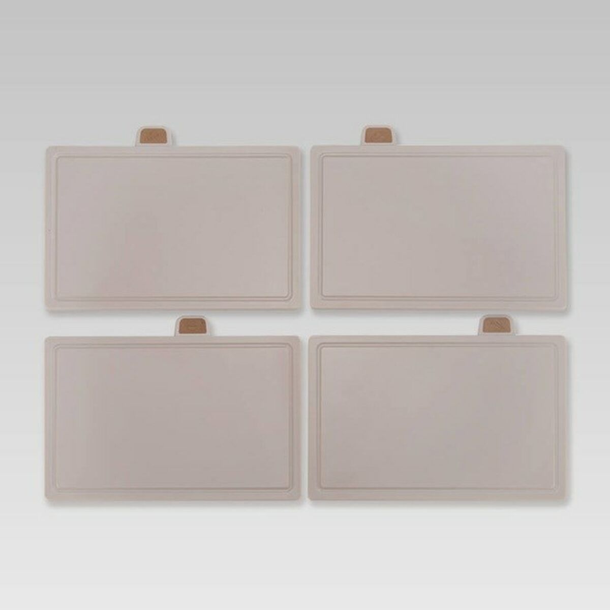 Set of Kitchen Knives and Stand Feel Maestro MR-1412-BEIGE