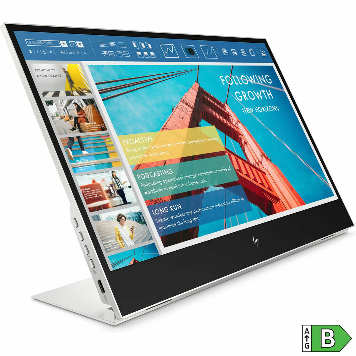 Monitor HP 1B065AA#ABB 14″
