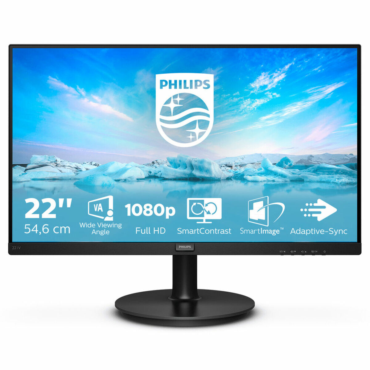 Monitor Philips 221V8A/00 Full HD 21,5″ 75 Hz