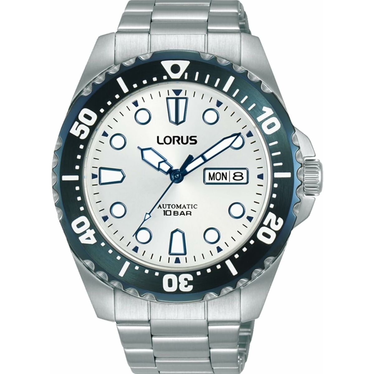 Men’s Watch Lorus RL477BX9 White Silver