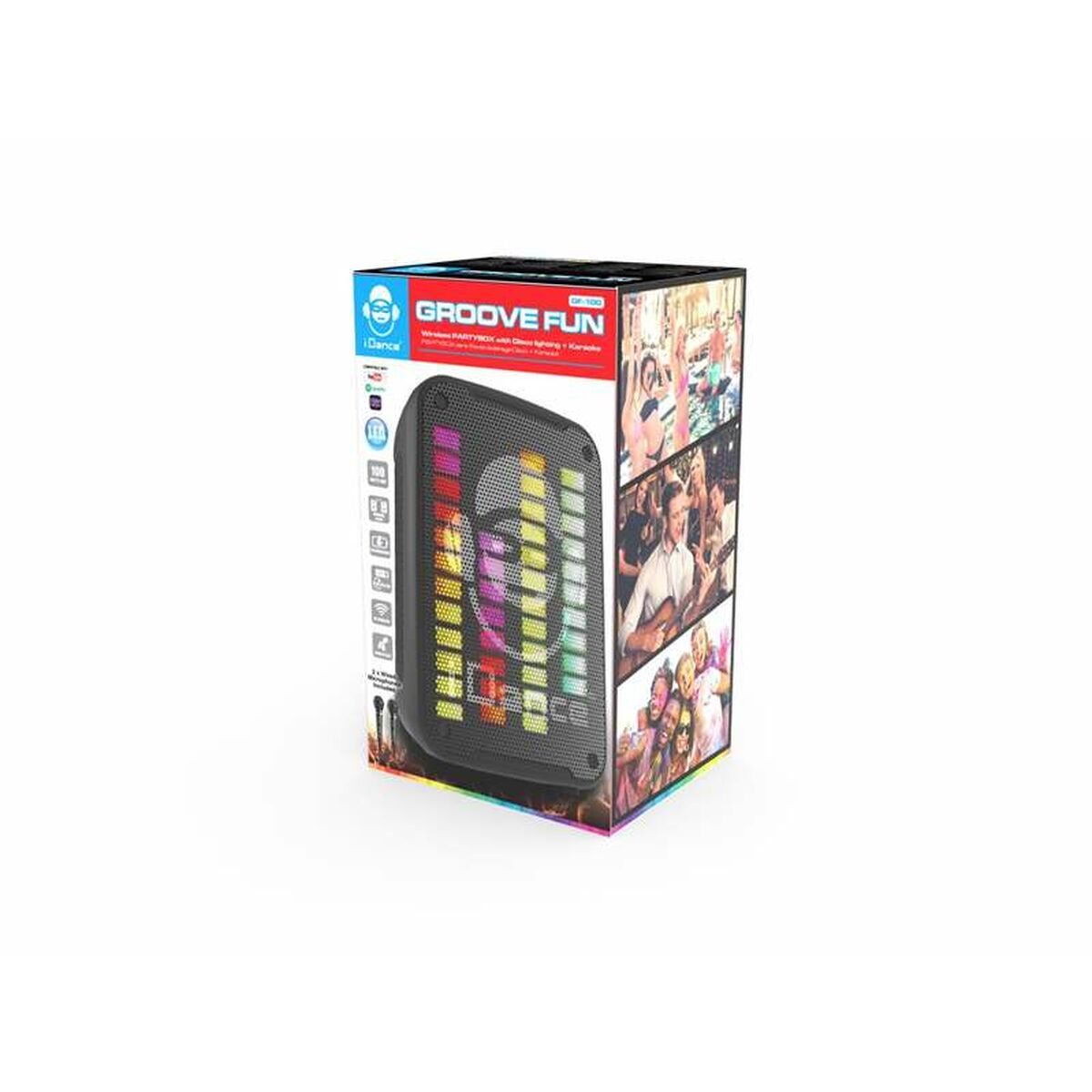 Speaker with Karaoke Microphone